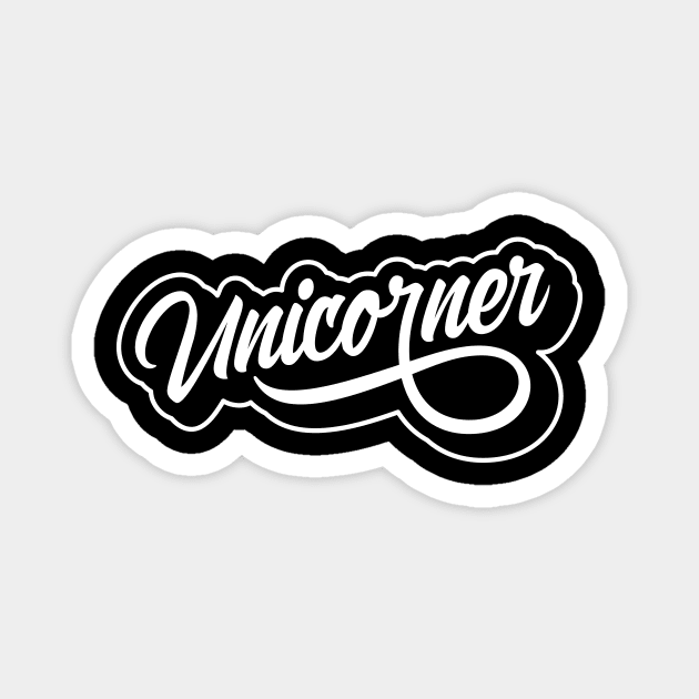 Unicorner Magnet by Locind