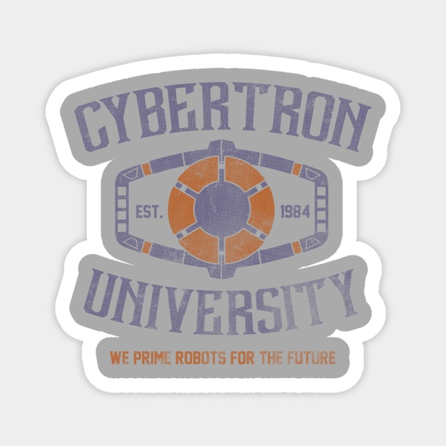 Cybertron University Magnet by Arinesart