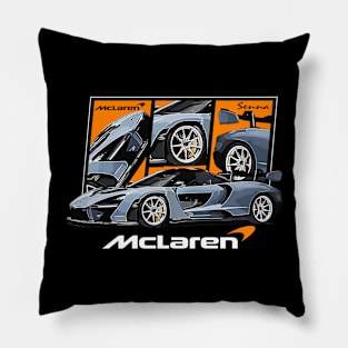 McLaren Senna Supercar Pillow