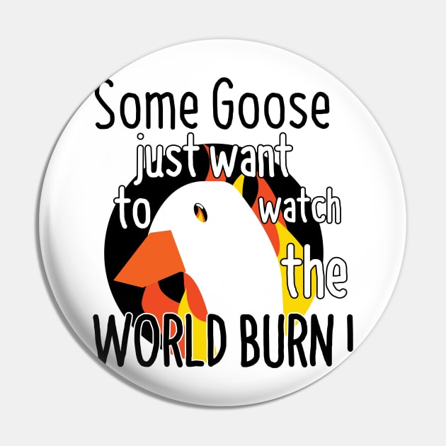 Untitled Goose Shirt Pin by mavric88