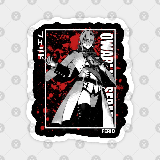 Ferid Bathory - Owari no Seraph Magnet by Otaku Emporium