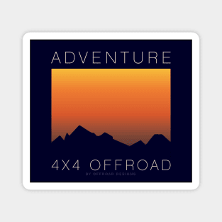 4x4 Offroad Adventure - Golden Skies Magnet