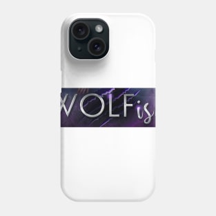 Wolfish Title Phone Case