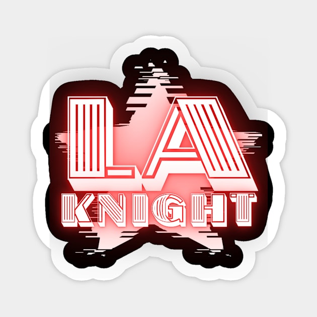 LA Knight Wrestling T-shirt Raw Smackdown Wwe 