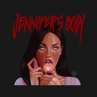 Jennifer’s Body! BLACK BACKGROUND T-Shirt