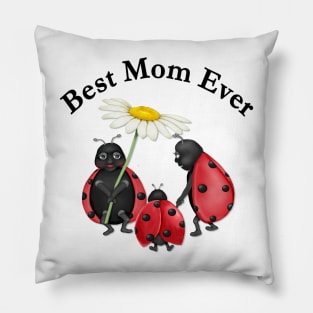 Ladybug Stroll Pillow