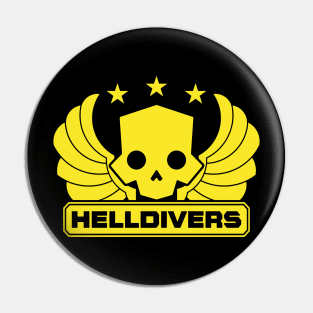 Helldivers 2 Fan Emblem Pin