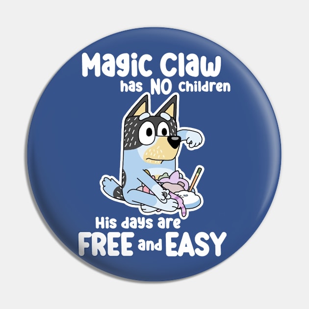 Magic Claw Bluey Pin by Rainbowmart