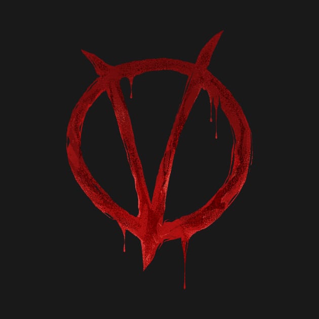 V For Vendetta Sign by nabakumov