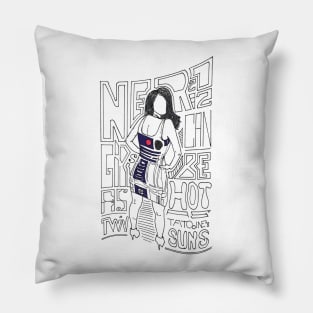 NERD GIRLS ARE HOT Pillow