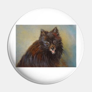 Pomeranian Pup Pin