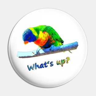 What's up? Pin