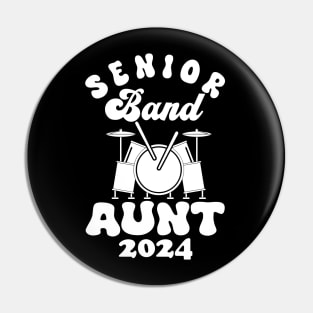 senior Band Aunt 2024 Pin