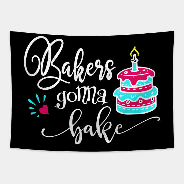 Bakers Gonna Bake Tapestry by StacysCellar