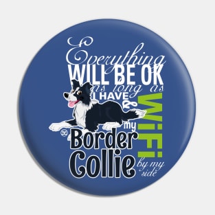 Everything will be ok - BC Black & WiFi Pin