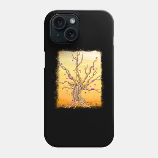 The Colorful Tree of Life - Dia De Los Muertos - Nature Tree Lover Phone Case