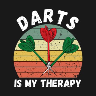 Darts Is My Therapy T-Shirt