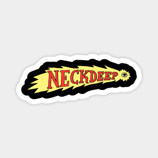 Simple Neck Deep Pop Punk Magnet