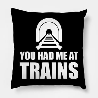 Train - You had me at trains w Pillow