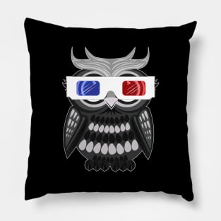 Owl - 3D Glasses Pillow