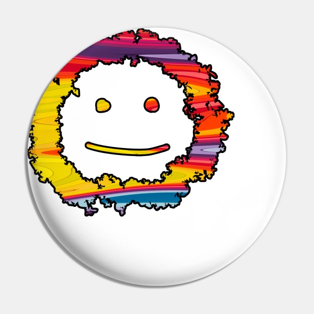 Colourful Smiley Face! Pin by Inwaver Clothing