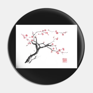 New hope sumi-e painting Pin