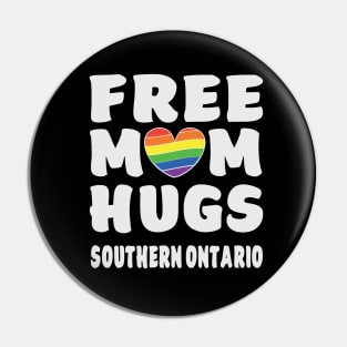 Free Mom Hugs Southern Ontario Pin