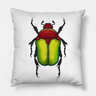 Flower beetle Pillow