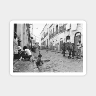 Vintage Photo of Salvador City Brazil Magnet