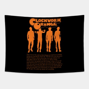 Clockwork Orange Silhouettes - Dark Tapestry