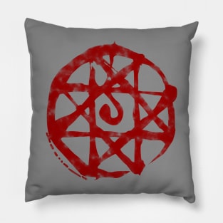 Alphonse seal red Pillow