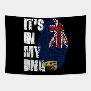 IT'S IN MY DNA Turks and Caicos Islands Flag Boy Girl Gift Tapestry