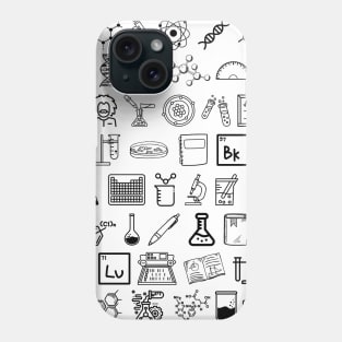 Science Pattern Themed Design Phone Case