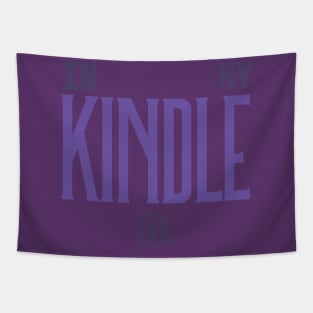 In My Kindle Era Purple Tapestry