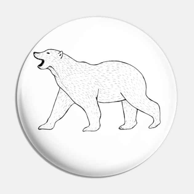 Polar Bear Pin by EWART