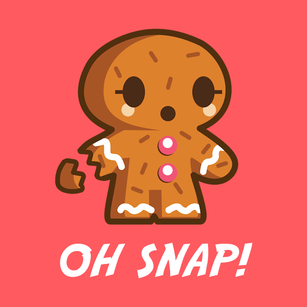 Oh Snap Gingerbread Man by Barkin_MADD