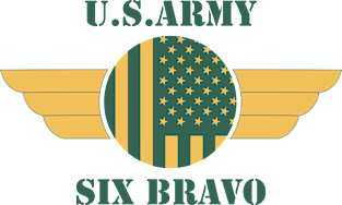 U.S ARMY SIX BRAVO WINGS Magnet