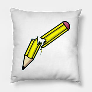 Broken Pencil Pillow