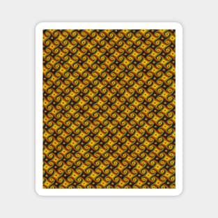 Gally Convention Retro Carpet Pattern Magnet