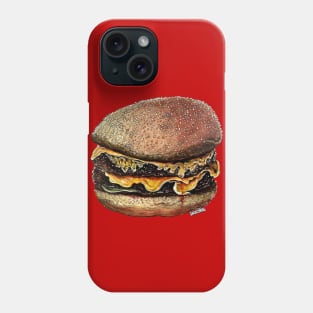 The Cheeseburger Phone Case