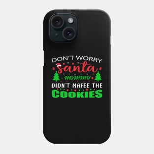 Santa Cookies T - Shirt Design Phone Case