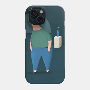 Lad with vases Phone Case