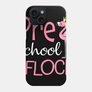 Flamingo Back To School Preschool Flock Phone Case