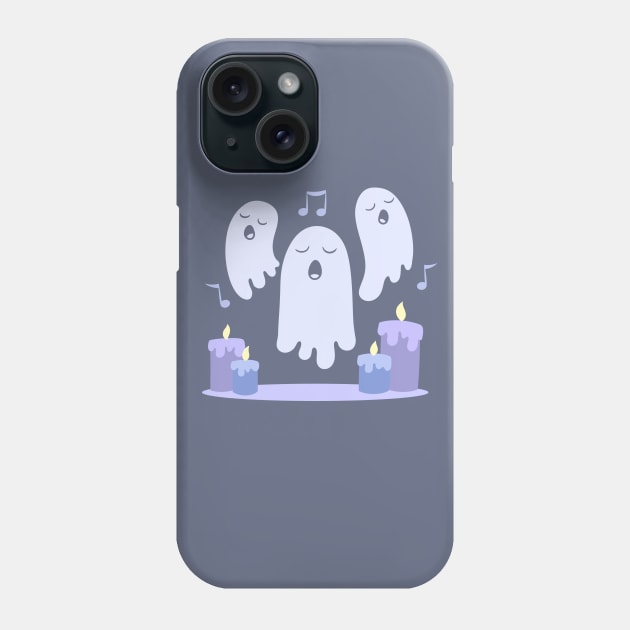 Singing Ghosts Phone Case by KammyBale