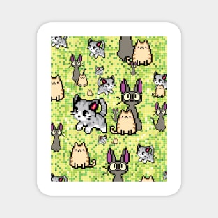 cats and kittens 2 Magnet