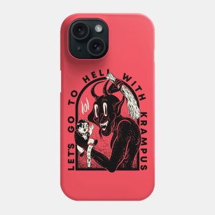 Christmas Sweaters - Krampus Phone Case