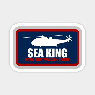 Royal Navy Sea King Patch Magnet