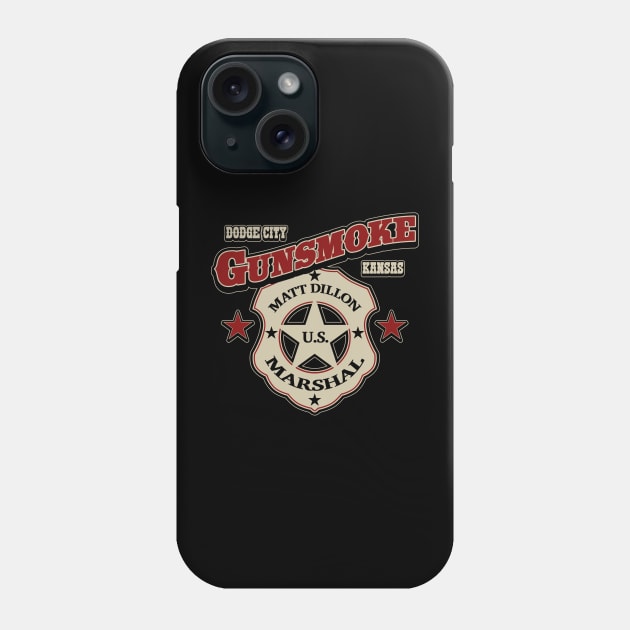 Gunsmoke Phone Case by robotrobotROBOT