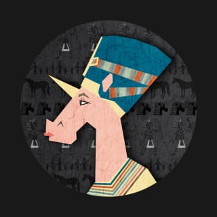 Queen Nefertiti Unicorn T-Shirt