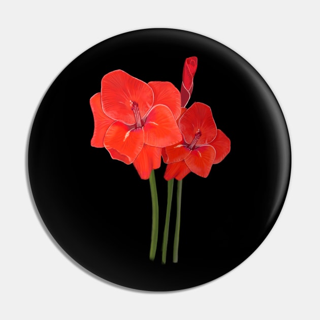 Amaryllis Pin by GULSENGUNEL